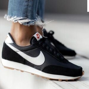 Nike Women’s Black & White Retro Runner Sneakers
